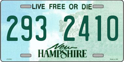 NH license plate 2932410