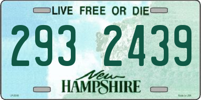 NH license plate 2932439