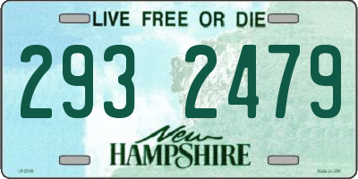 NH license plate 2932479