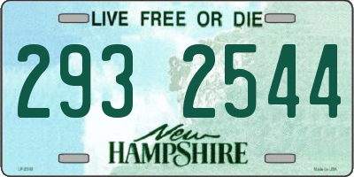 NH license plate 2932544