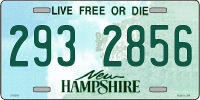 NH license plate 2932856
