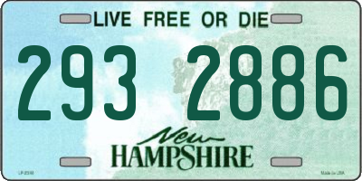 NH license plate 2932886