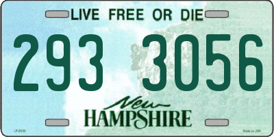 NH license plate 2933056