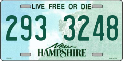NH license plate 2933248