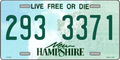 NH license plate 2933371