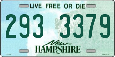 NH license plate 2933379