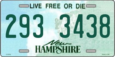 NH license plate 2933438