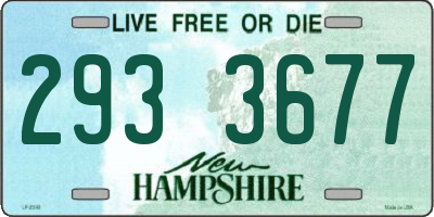 NH license plate 2933677