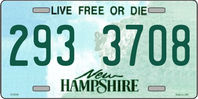 NH license plate 2933708