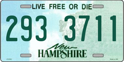 NH license plate 2933711