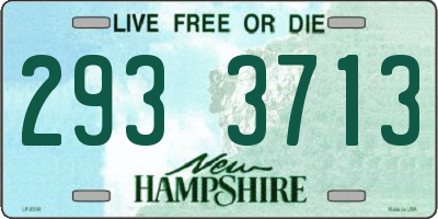 NH license plate 2933713