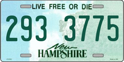 NH license plate 2933775