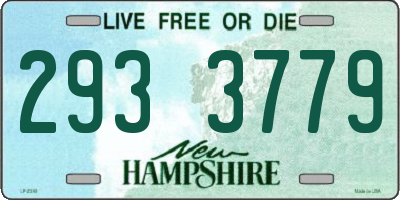 NH license plate 2933779