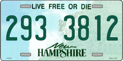 NH license plate 2933812