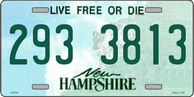 NH license plate 2933813