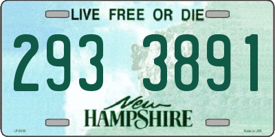 NH license plate 2933891