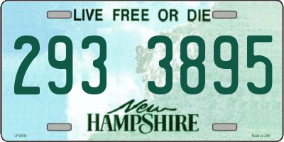 NH license plate 2933895