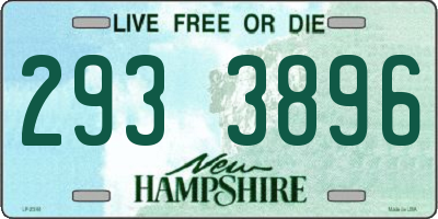 NH license plate 2933896