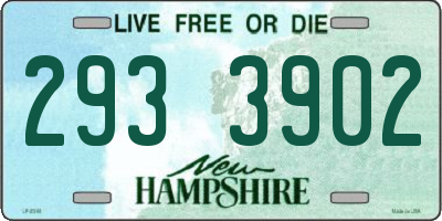 NH license plate 2933902