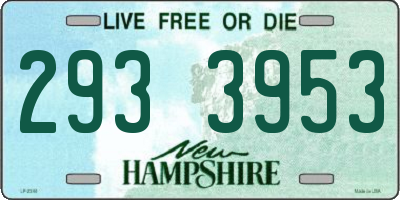 NH license plate 2933953