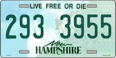 NH license plate 2933955