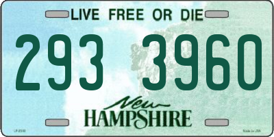 NH license plate 2933960