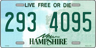 NH license plate 2934095