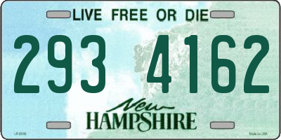 NH license plate 2934162
