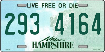 NH license plate 2934164