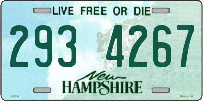 NH license plate 2934267