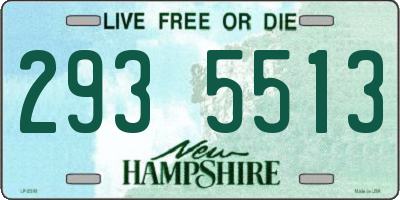 NH license plate 2935513