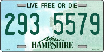 NH license plate 2935579