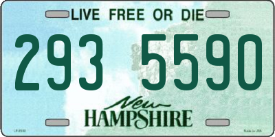 NH license plate 2935590
