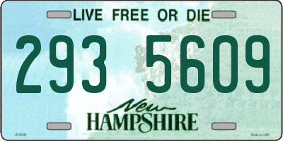 NH license plate 2935609