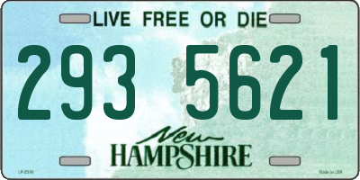 NH license plate 2935621