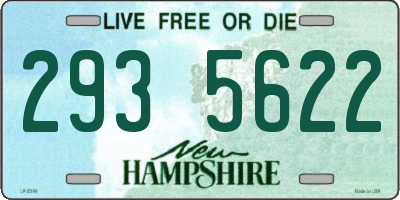 NH license plate 2935622