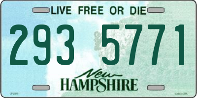 NH license plate 2935771