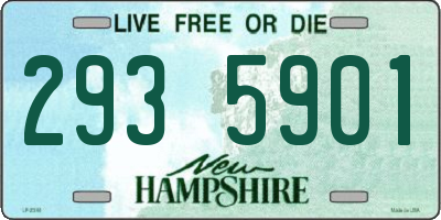 NH license plate 2935901