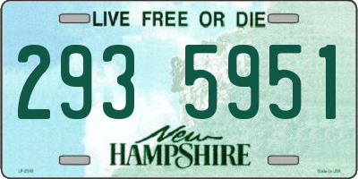 NH license plate 2935951