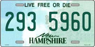 NH license plate 2935960