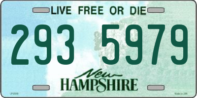 NH license plate 2935979