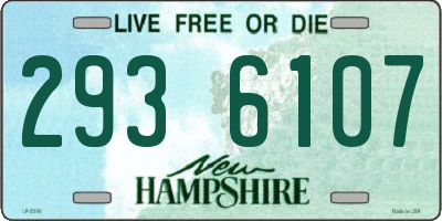 NH license plate 2936107