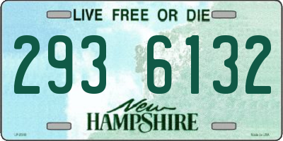 NH license plate 2936132