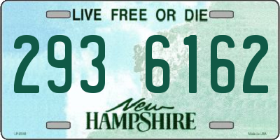 NH license plate 2936162