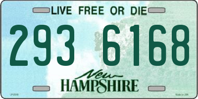 NH license plate 2936168