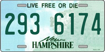 NH license plate 2936174