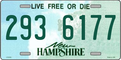 NH license plate 2936177