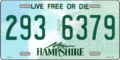 NH license plate 2936379