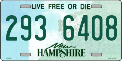 NH license plate 2936408