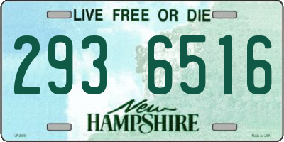 NH license plate 2936516